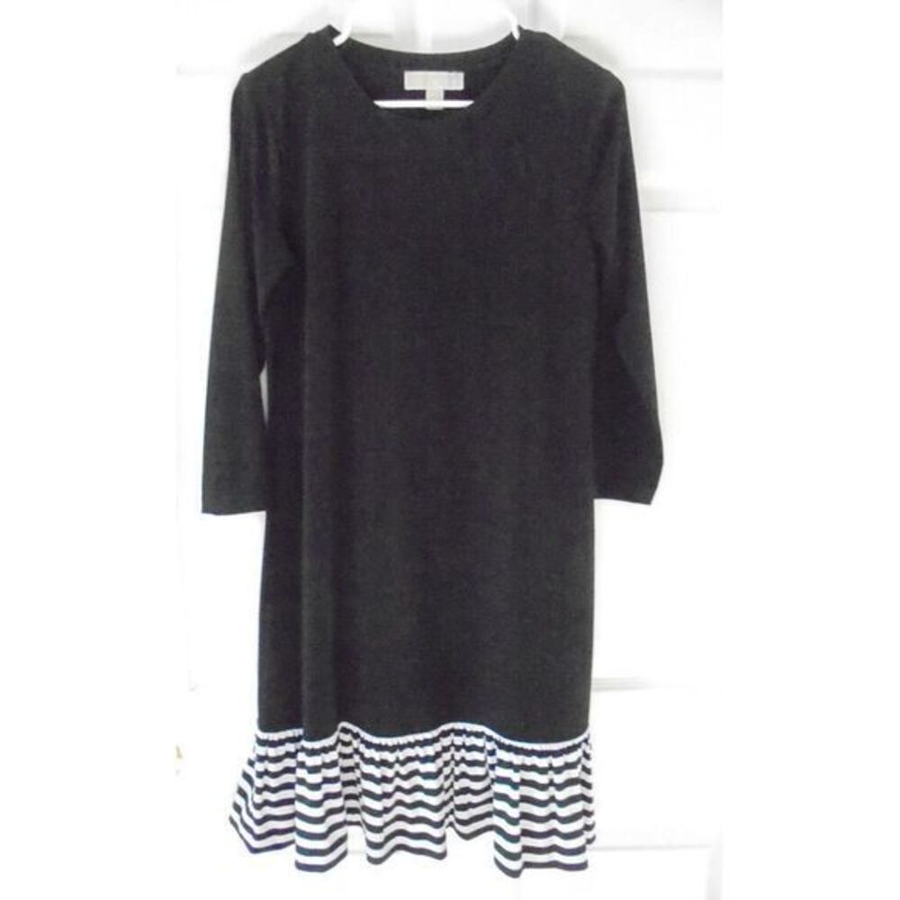 Michael Kors Woman's Dress Black White Size S‎